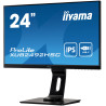 Ecran IIYAMA 24 IPS LED 16 9 Noir 4ms 1920x1080 250 cd m  DP HDMI 2xUSB-HUB 1xU