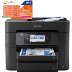 Imprimante Multifonctions Epson WorkForce Pro WF-4830DTWF Recto-Verso (Noir)