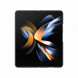 Galaxy Z Fold 4 Coque silicone Noir avec lanière   EF-GF936TBEGWW