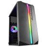 Boitier Mini Tour Micro ATX Mars Gaming MC-S1 RGB avec panneau vitré (Noir)