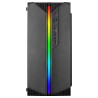 Boitier Mini Tour Micro ATX Mars Gaming MC-S1 RGB avec panneau vitré (Noir)