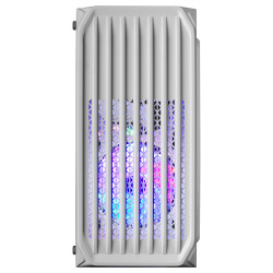 Boitier Mini Tour Micro ATX Mars Gaming MC-S2 RGB avec panneau vitré (Blanc)