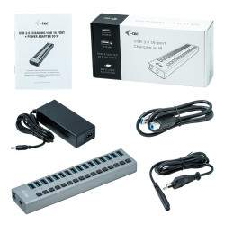 Hub USB 3.0 I-Tec - 16 ports 90W