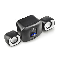 Enceintes NGS Comet 2.1 (Noir)
