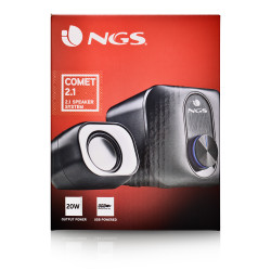 Enceintes NGS Comet 2.1 (Noir)