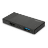 DST-Micro, Micro Docking Station USB C pour Laptop avec résolution 4K et charge 