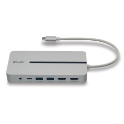 DST-Pro M, Docking station USB C pour Laptop, PC et Mac M1 M2 avec résolution 4K