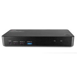 Docking Station KVM 2 Ports USB Type C MST Ajoute des ports DP, HDMI, USB,Gigabi