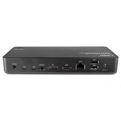 Docking Station KVM 2 Ports USB Type C MST Ajoute des ports DP, HDMI, USB,Gigabi