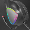 Casque Micro Gamer Mars Gaming MH222 RGB (Noir)