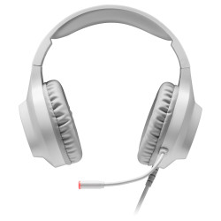 Casque Micro Gamer Mars Gaming MH222 RGB (Blanc)