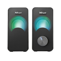 Enceintes Trust Arys Compact RGB USB (Noir)