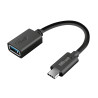 Adaptateur USB 3.0 Type C Trust vers USB Type A M F (Noir)