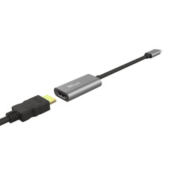 Adaptateur USB-C Trust Dalyx vers HDMI 15cm (Gris)