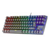 Clavier Gamer mécanique (Brown Switch) Mars Gaming MK80 RGB (Noir)