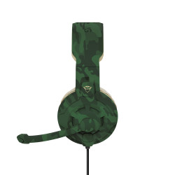 Casque Micro Gamer Trust GXT 411 Radius (Motif camouflage Vert)
