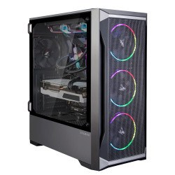 Boitier Moyen Tour ATX Zalman Z8 MS RGB avec panneau vitré(Noir)