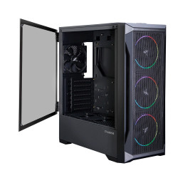 Boitier Moyen Tour ATX Zalman Z8 MS RGB avec panneau vitré(Noir)