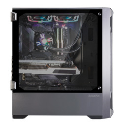 Boitier Moyen Tour ATX Zalman Z8 MS RGB avec panneau vitré(Noir)