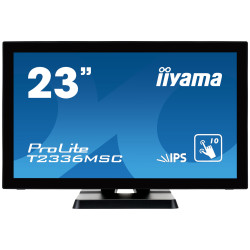 Ecran IIYAMA 23 Noir Tactile 10 points IPS LED Full HD 1920x1080 5ms 250 cd m  
