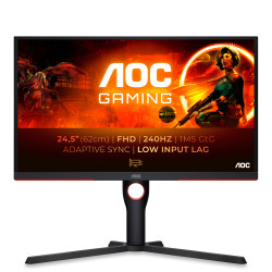 Ecran 25" AOC Gaming 25G3ZM BK Full HD (Noir) 240Hz