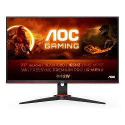 Ecran 27" AOC Gaming  27G2SAE BK Full HD (Noir) 165Hz