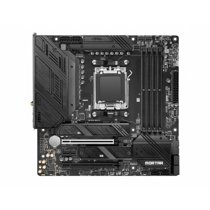 Carte Mère MSI Mag B650M Mortar WiFi (AM5) Micro ATX