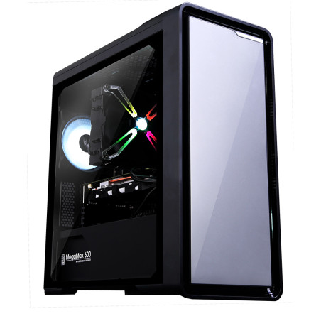 Boitier Mini Tour Micro ATX Zalman M3 avec panneau vitré (Noir Gris)