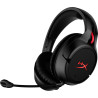 Casque HyperX Cloud Flight Noir et Rouge, Sans fil,  couteurs rotatifs à 90 , Co