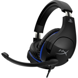 Casque HyperX Cloud Stinger Noir et Bleu, filaire, coussinets à mémoire de forme