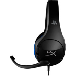 Casque HyperX Cloud Stinger Noir et Bleu, filaire, coussinets à mémoire de forme