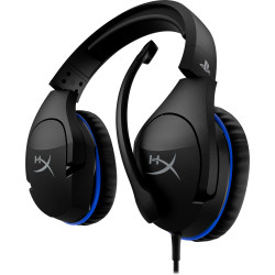 Casque HyperX Cloud Stinger Noir et Bleu, filaire, coussinets à mémoire de forme