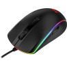 Souris HyperX Pulsefire Surge Noir, Effets lumineux RGB dynamiques, Six touches 