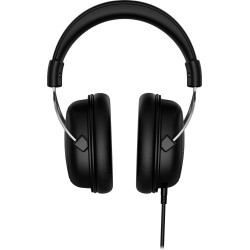 Casque-micro de jeu HyperX CloudX Noir Argent, cadre aluminium et coussinets à m