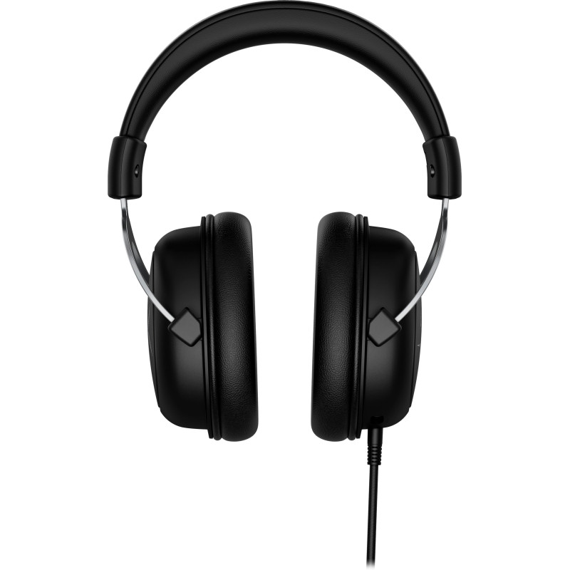 Casque-micro de jeu HyperX CloudX Noir Argent, cadre aluminium et coussinets à m