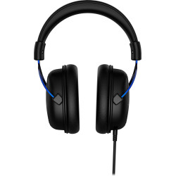 Casque-Micro HyperX Cloud Noir-Bleu, Coussinets à mémoire de forme et cadre alum