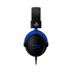 Casque-Micro HyperX Cloud Noir-Bleu, Coussinets à mémoire de forme et cadre alum
