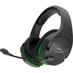 Casque HyperX CloudX Stinger Core Gris-Vert, Sans-fil, coussinets à mémoire de f