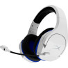 Casque Core HyperX Cloud Stinger Plus Bleu Blanc, Sans Fil, compatible PS5 PS4