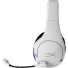 Casque Core HyperX Cloud Stinger Plus Bleu Blanc, Sans Fil, compatible PS5 PS4