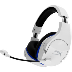 Casque Core HyperX Cloud Stinger Plus Bleu Blanc, Sans Fil, compatible PS5 PS4