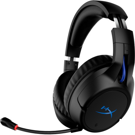 Casque HyperX Cloud Flight Noir-Bleu, Autonomie 30H, Mousse à mémoire de forme