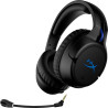 Casque HyperX Cloud Flight Noir-Bleu, Autonomie 30H, Mousse à mémoire de forme