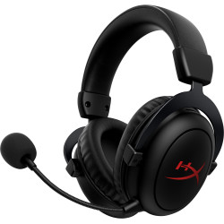Casque HyperX Cloud Core sans fil Noir, stucture aluminium, son spatial