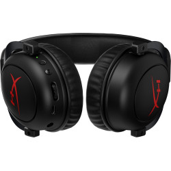 Casque HyperX Cloud Core sans fil Noir, stucture aluminium, son spatial