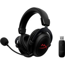 Casque HyperX Cloud Core sans fil Noir, stucture aluminium, son spatial