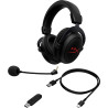 Casque HyperX Cloud Core sans fil Noir, stucture aluminium, son spatial