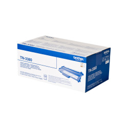 Toner Noir Brother TN-3380 - 8000 Pages