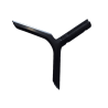 Support pour TV Samsung RU7300 Serie7 Curved Right