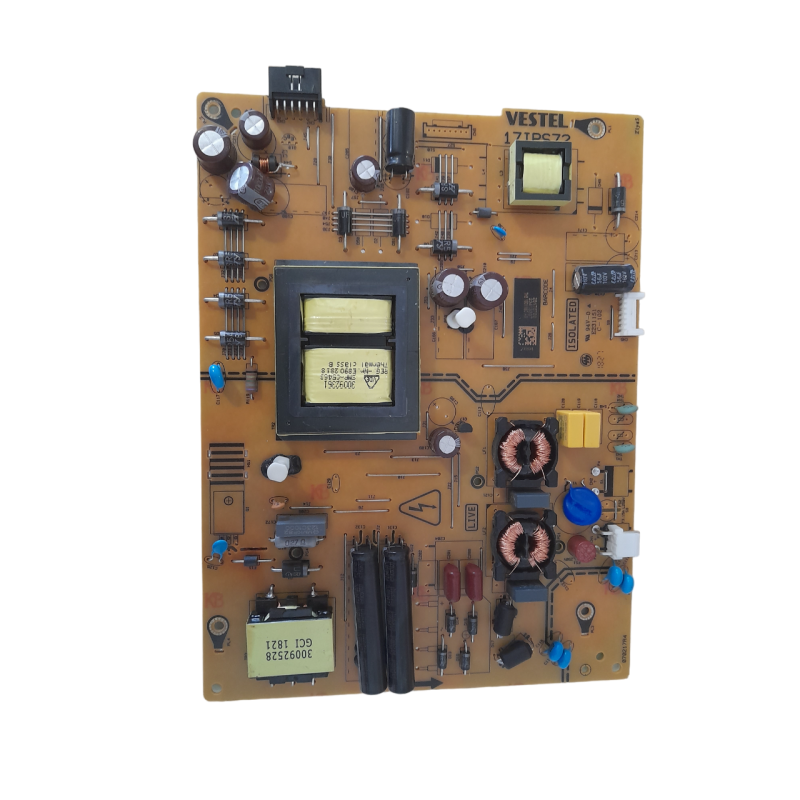 Carte d'alimentation 17IPS72 pour TV Clayton CL40UHD19B
